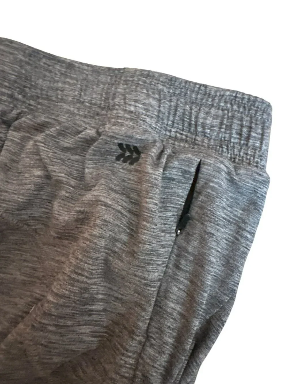 All In Motion Mens Sweatpants XXL Gray Heathered Athletic Jogging Cross Train